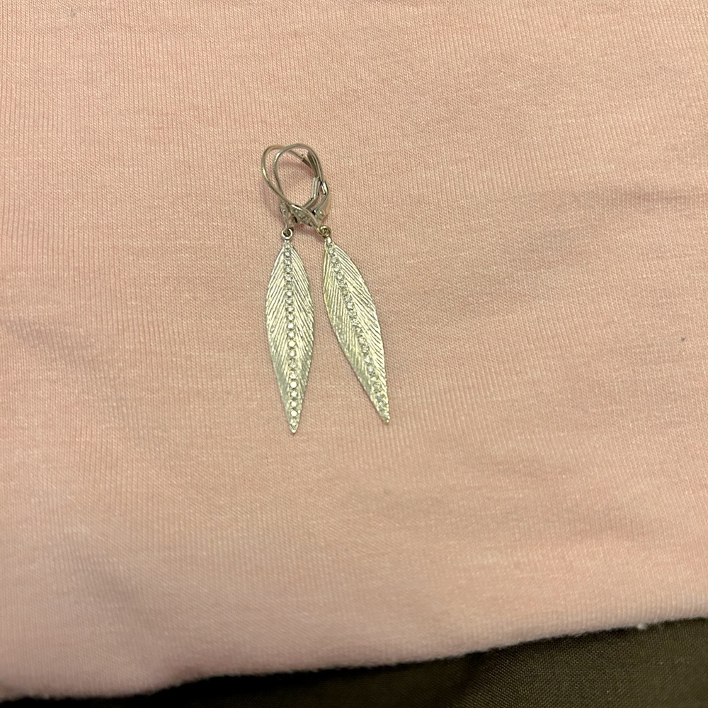 Meira T leaf earrings